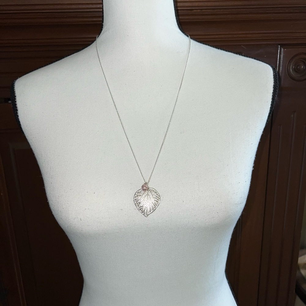 leaf necklace